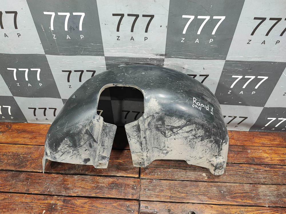 Подкрылок задний левый Skoda Rapid 1 12-20 Б/У Оригинал 5JA810969B