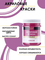 Акриловая краска глянцевая «Фуксия»