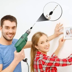 Сверлильный быстрозажимной патрон ASDTODW для дрели, , подходит для сверл 0.3-6.5mm