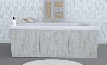 Экран под ванну откидной TR-6-612 игрит