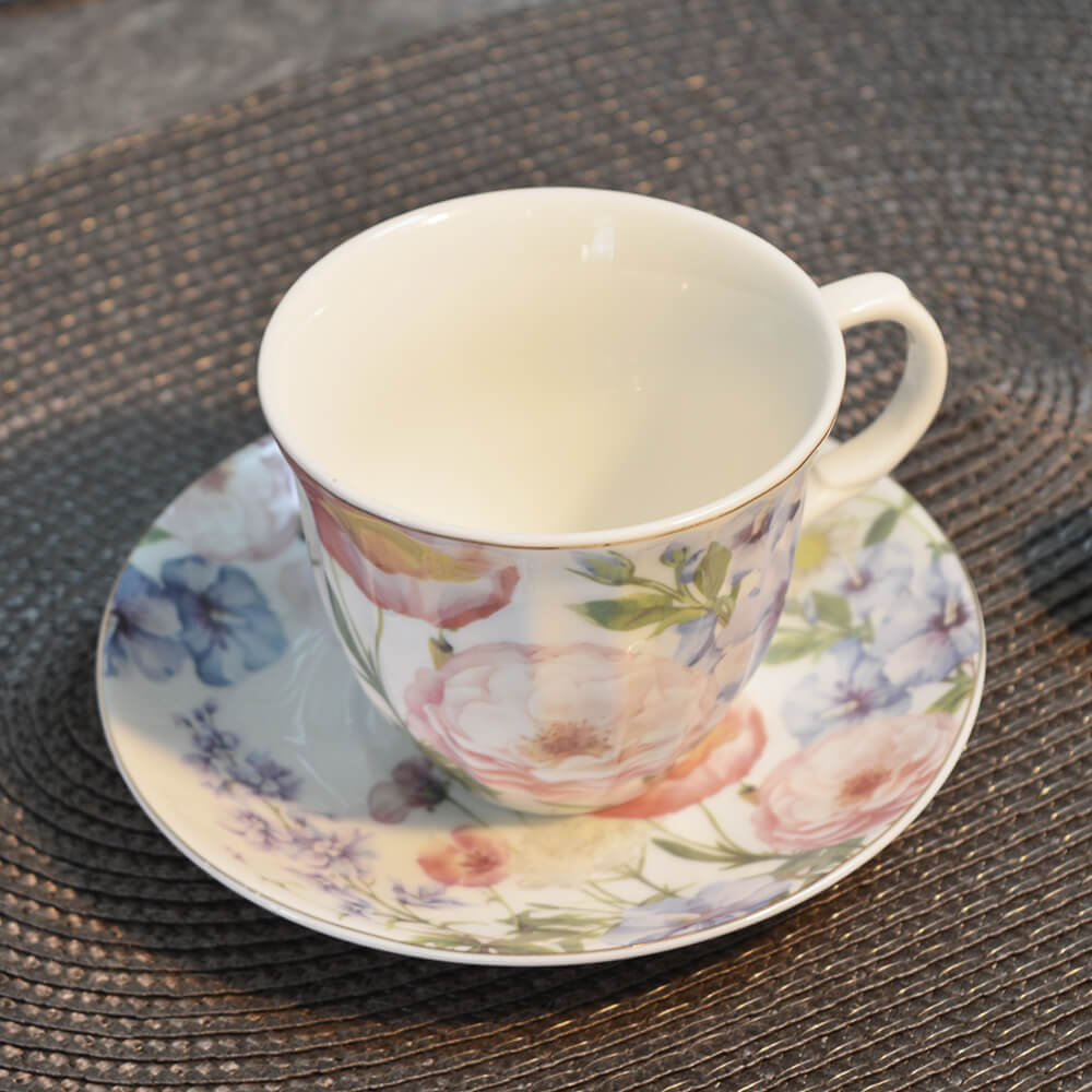 Чайный набор 12 предметов 220мл на подставке (00110604)