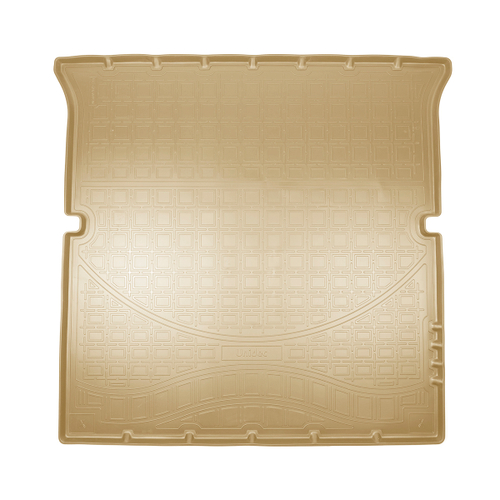 Коврик в багажник Norplast/Unidec для BMW X7 в кузове G07 (2018-) Бежевый,сложенный 3 ряд, полиуретан, арт.NPA00-T07-791-B