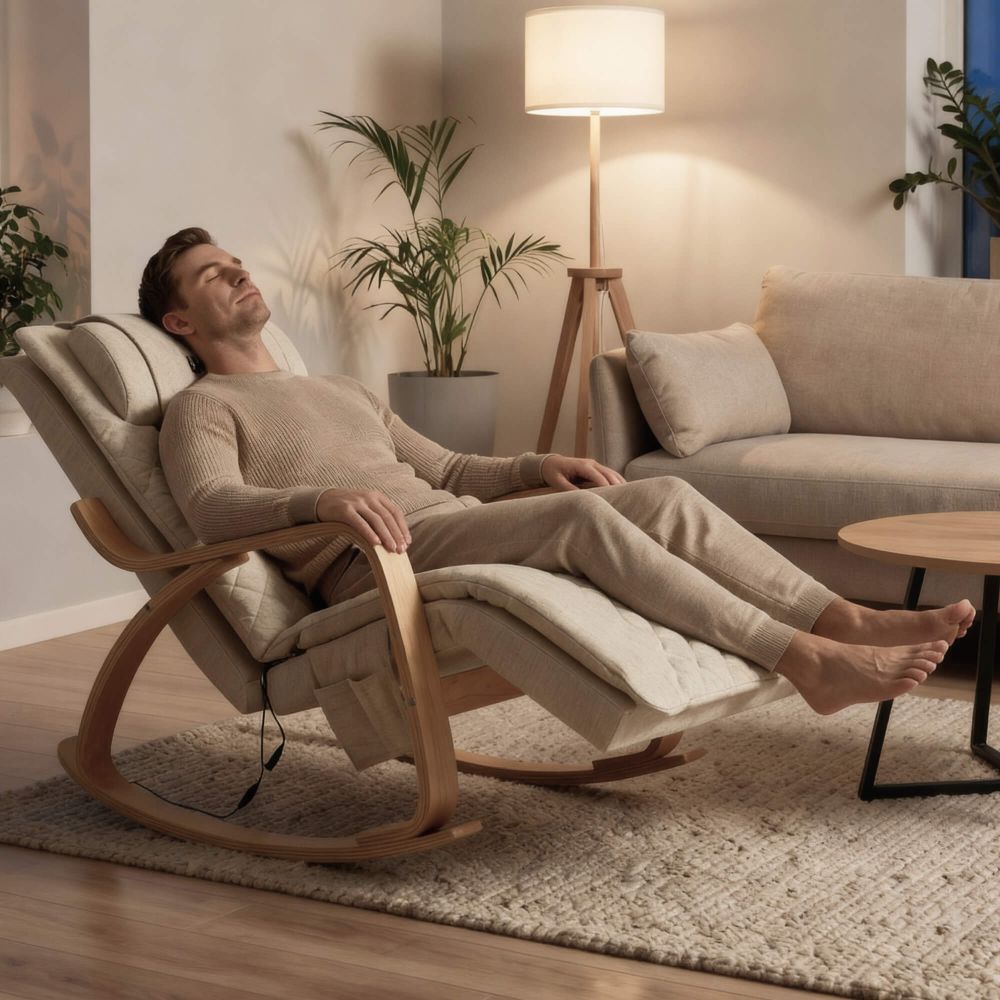 Массажное кресло UNIX Авола / Avola бежевый