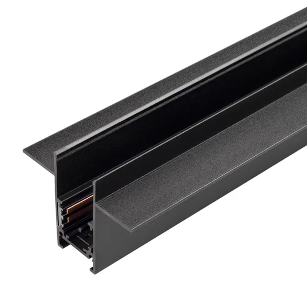 Трек встраиваемый MAG-ORIENT-TRACK-2653-FDW-2000 (BK, FLAT) (Arlight, IP20 Металл, 3 года) 041438