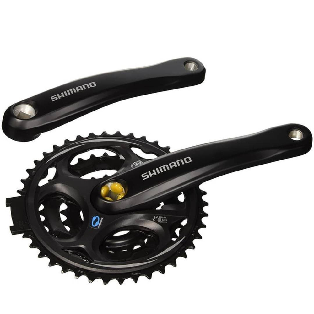 L-SPORTS / Шатуны Acera FC-M361-L 42/32/22T 175 мм 'под квадрат' чёрные/8344/ Велосипедные зачасти / Трансимиссия / Шатун велосипедный