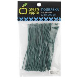GA 3007 GREEN APPLE подвязка для растений 12 см, 100шт