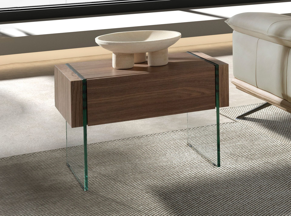 Прикроватная тумбочка CP1803-H-NOGAL /7042