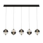 Подвесной светильник MD24022079-5B black/smoky