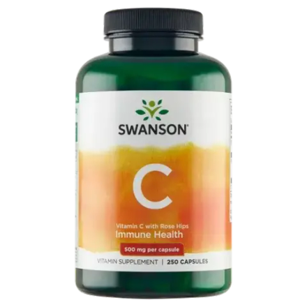 Swanson Витамин C 500 мг - 250 капсул