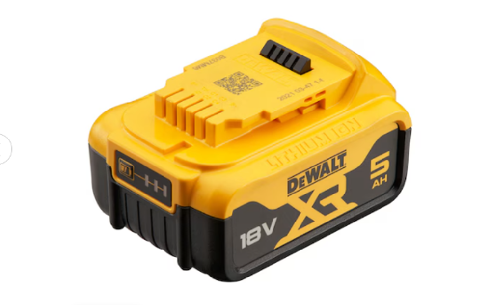 Аккумуляторная батарея DeWALT, 5.0 Ач 18.0 В XR Li-ion DCB184-B1