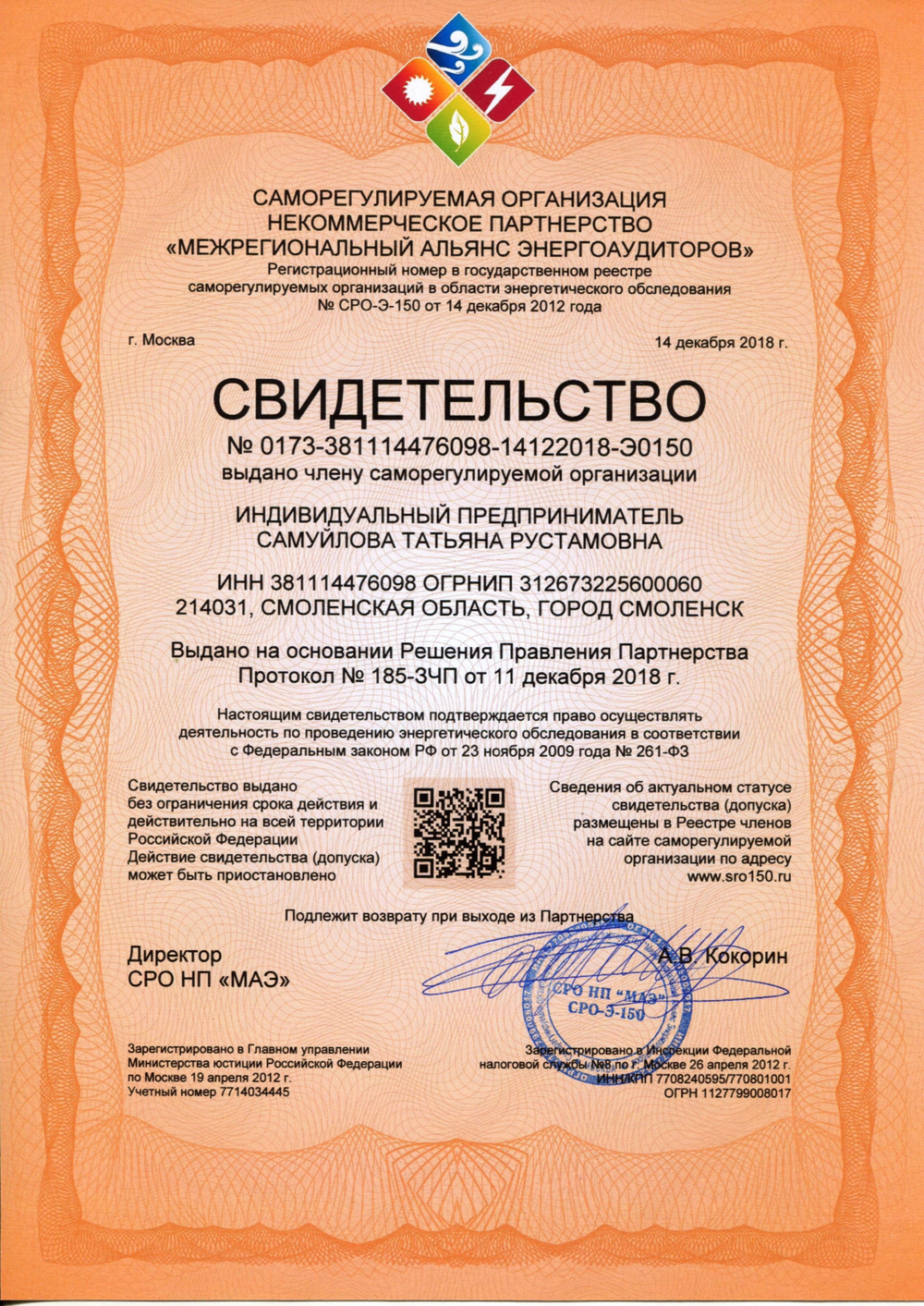 Энергоаудит (энергопаспорт и отчет по результатам энергетического обследования) и разработка программы энергосбережения крупного  промышленного предприятия