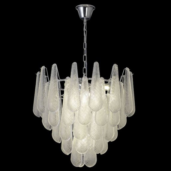 Подвесная люстра Crystal Lux FONTAIN SP10 CHROME