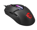 Мышь MSI Clutch GM30 Black GAMING Mouse USB2.0/кабель 2м/Вес 98г./Черный