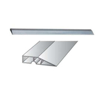 ПРАВИЛО АЛЮМИНИЕВОЕ ТРАПЕЦИЯ 2 РЕБРА ЖЕСТКОСТИ L-1.0M 89601