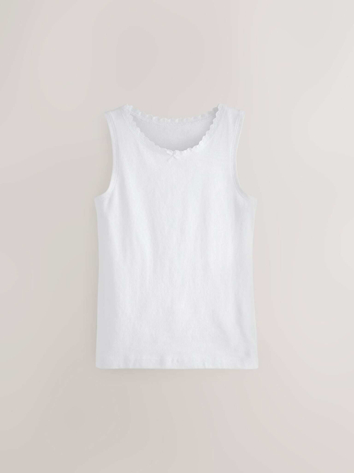 Майка для девочки Next 903-582, 3 шт., Белый