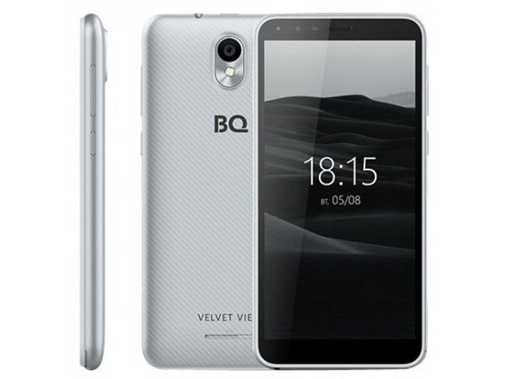 Смартфон BQ mobile BQ-5300G Velvet View Silver