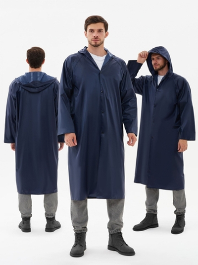 Плащ влагозащитный PROFLINE Base (ПВХ,180), т.синий