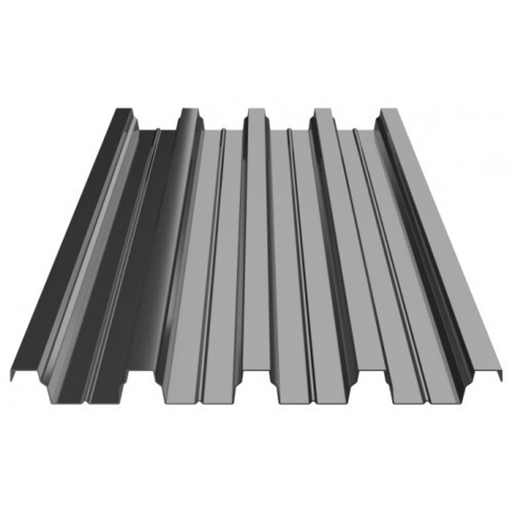 Профнастил Н-75 оцинкованный 0.65 мм Цена за м²