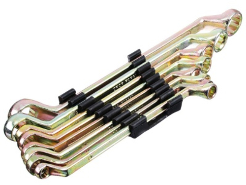 Набор ключей ЕРМАК накидных 8 предметов 19*22мм