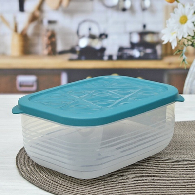 Контейнер 1,9л прямоугольный "Flexo" (зеленый)