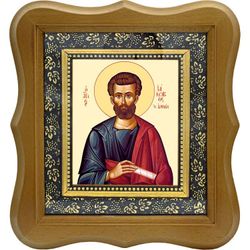 Иаков Святой апостол, брат Господень. Икона на холсте.