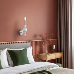 8260/1W MODERNI LN26 126 белый/хром, металл Бра E14 1*40W 220V NANA