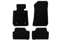 Коврики в салон для BMW 1 5D E87 АКПП 2004-2007, 2007-2011, хэтчбек, 4 шт. (текстиль) KLEVER01050401200K