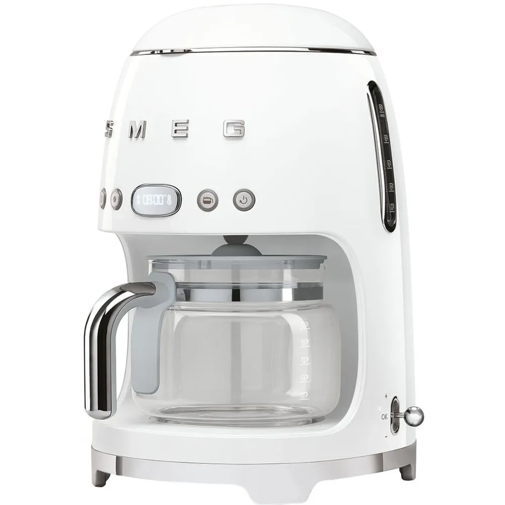 Кофеварка капельная Smeg DCF02WHEU белая