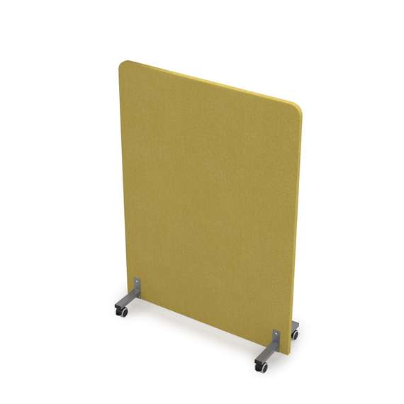 011.МП.1014 Акустическая мобильная перегородка на колесных опорах (1000*377*1400)