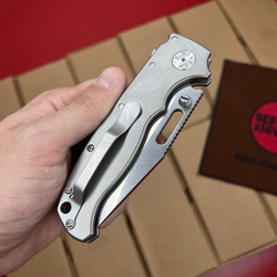 Нож Demko Knives AD-20 Ti DP А +++ - рукоять гладкий AD-20TIDPГ