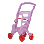 Коляска пластмассовая, фиолетовая RRB-113 (32*28*48 см)