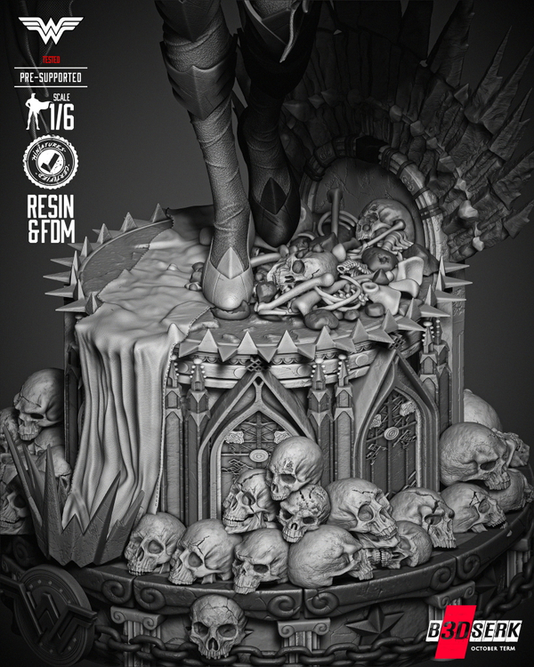 Чудоженщина WONDER WOMAN Dark Nights: Death Metal