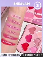 SHEGLAM Flush Crush Cream Blush Palette