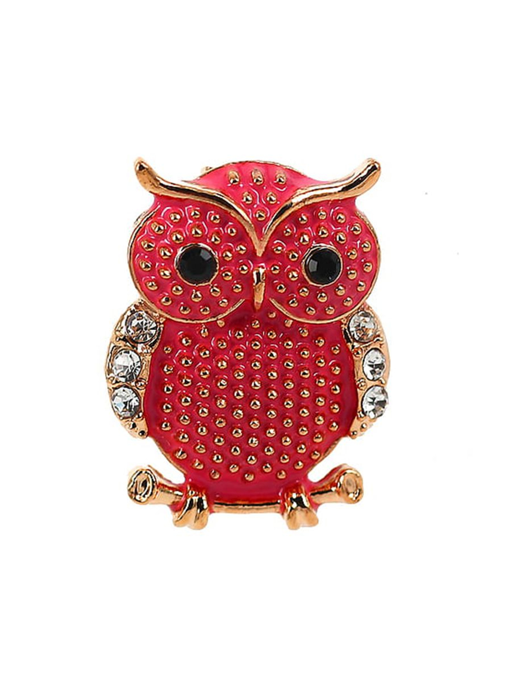 Мини брошь женская "Сова"