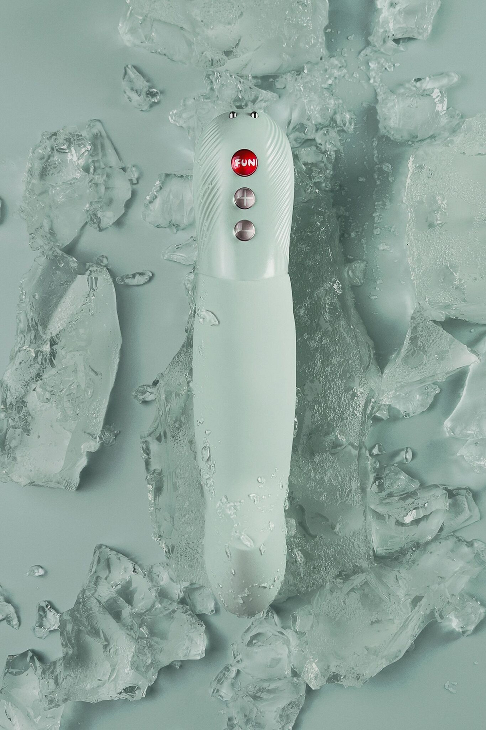 Мятный пульсатор Stronic G Forte - 19 см. (Цвет: мятный)