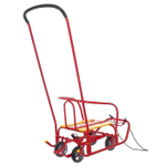 Санки детские «Ветерок 7 универсал» цвет: красный (арт. В7У/К2)