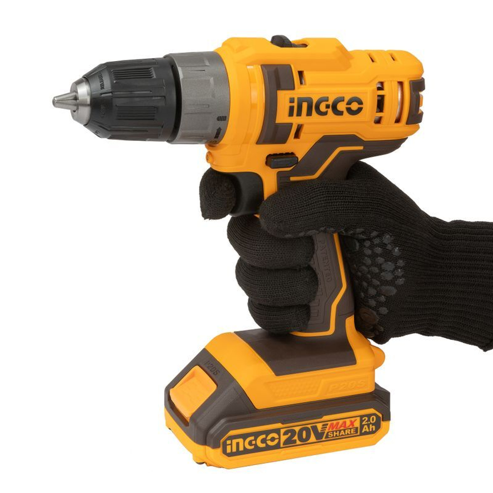 Шуруповерт Ingco CDLI200528 2х2 Ач 20В