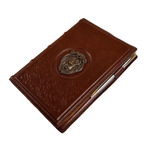 Ежедневник кожаный А5 «Лев» А80405