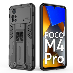 Противоударный чехол с подставкой Transformer для Poco M4 Pro 4G