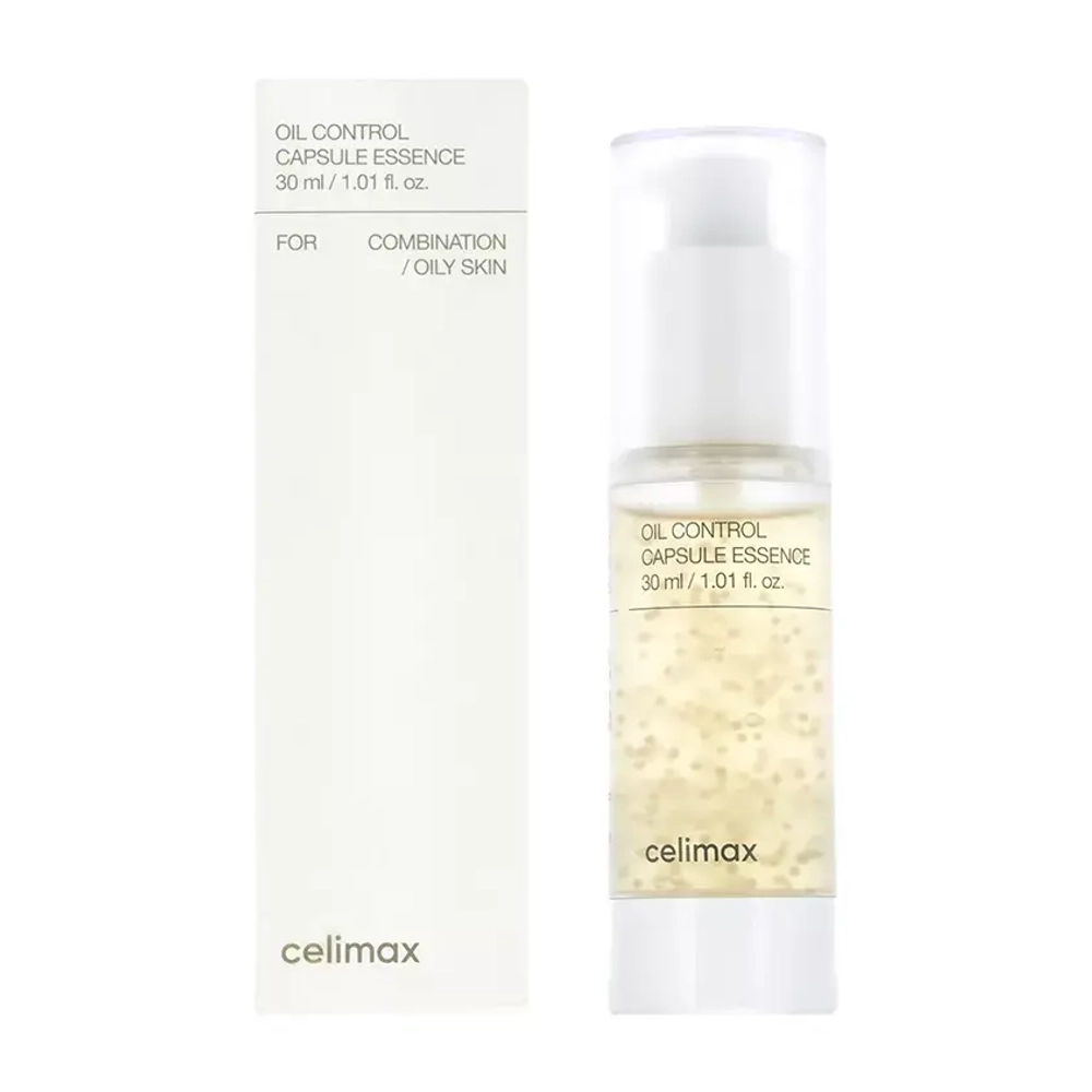 Эссенция для лица себорегулирующая для жирной кожи CELIMAX Oil Control Capsule Essence 30 мл