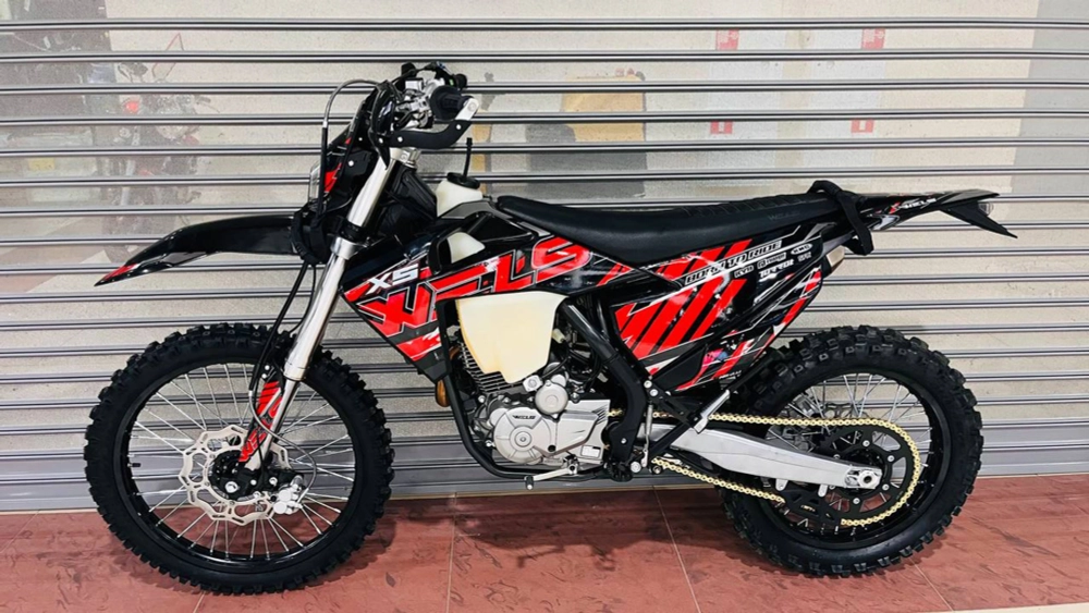 Мотоцикл Wels X5 300 Enduro красный