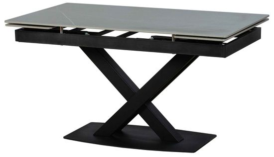 Стол Bonn 140 Armani Grey Matt / опора черная