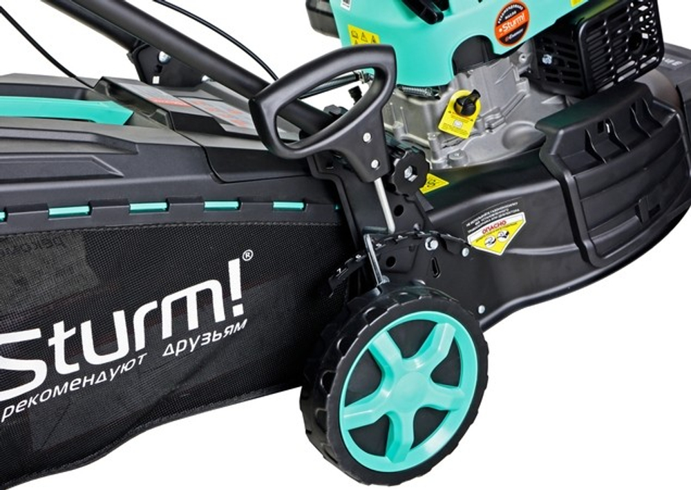 Газонокосилка бензиновая Sturm PL1446S самоходная