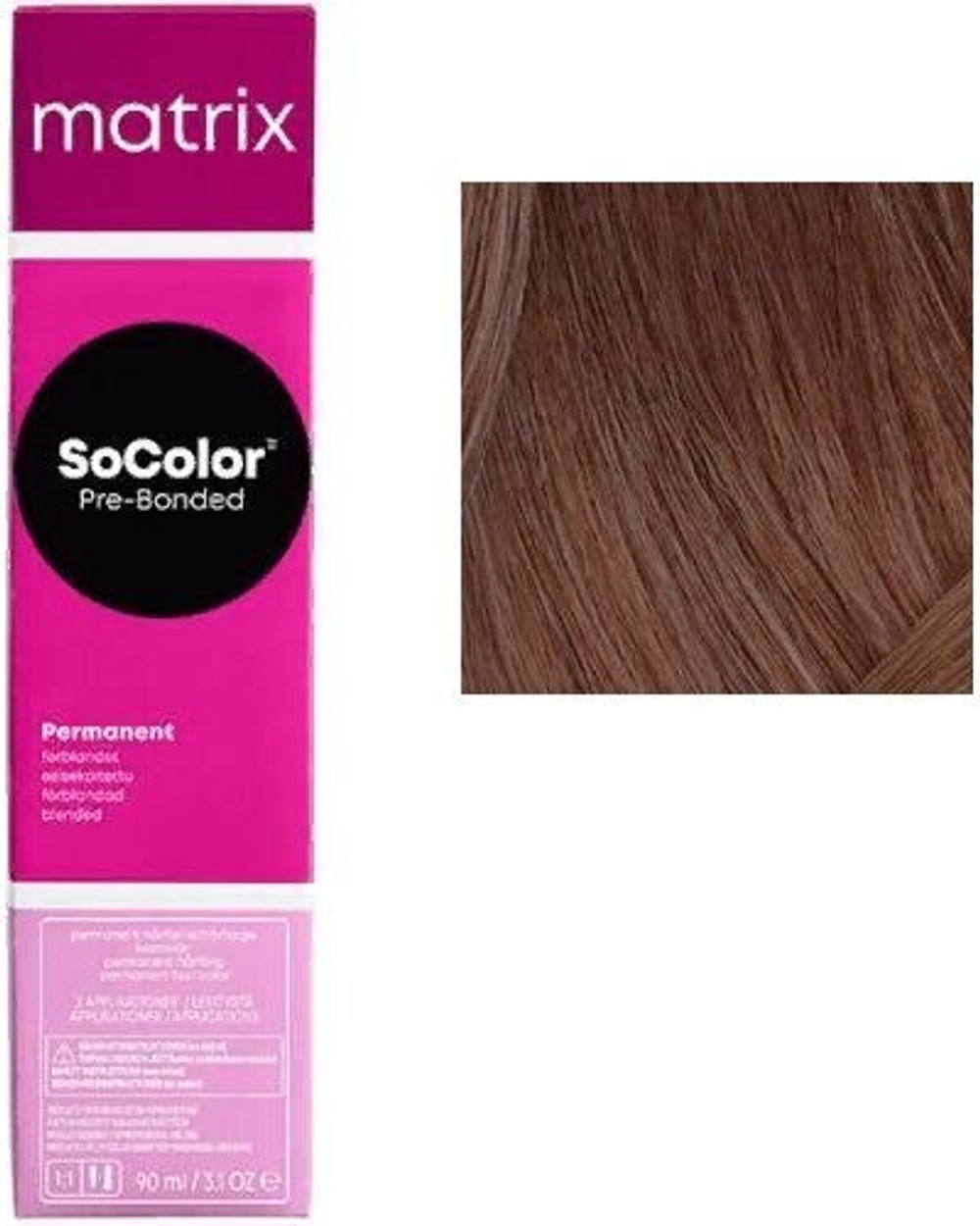 Matrix Краска для волос без аммиака SoColor Pre-Bonded 6Mm Темный блондин мокка мокка 90 мл.