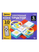 Электронный конструктор, 10 деталей, управление с пульта