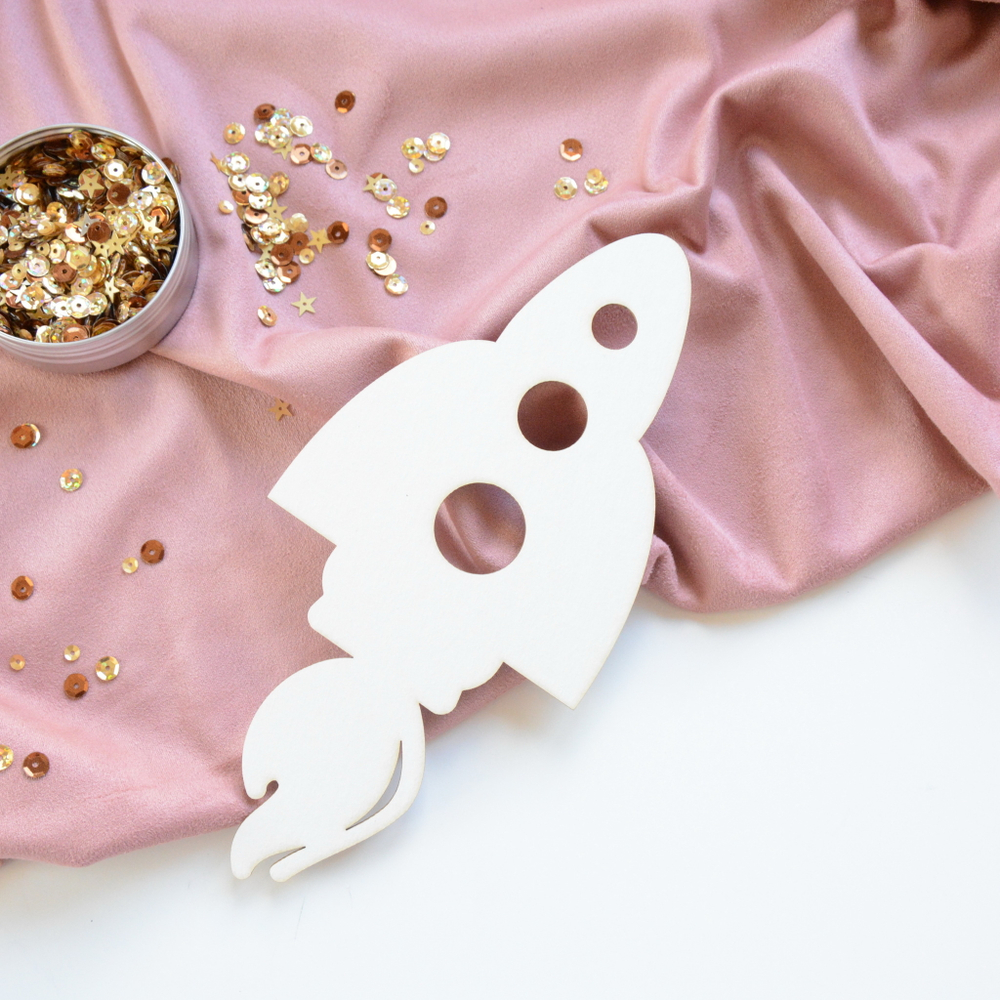 Заготовка для тиснения "Ракета"