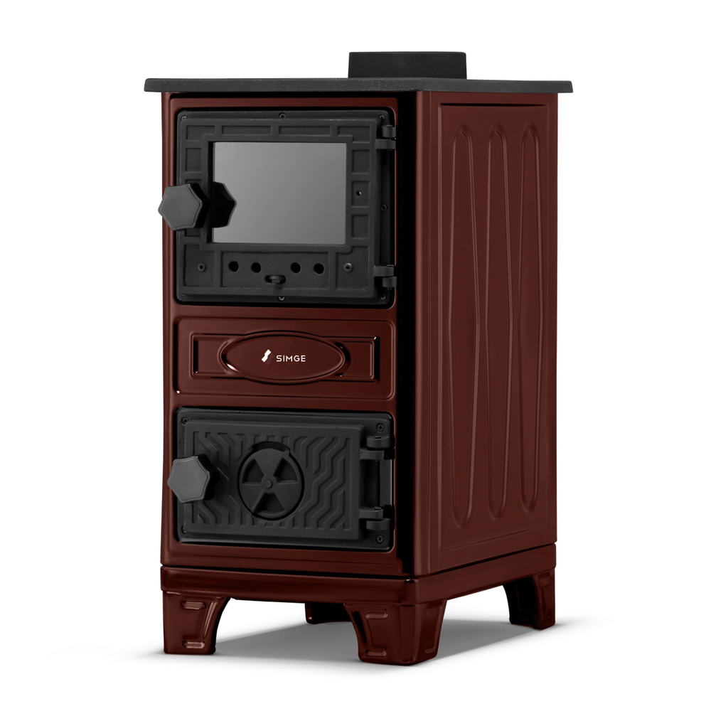 Дровяная кухонная печь Simge Soba 304 Mini