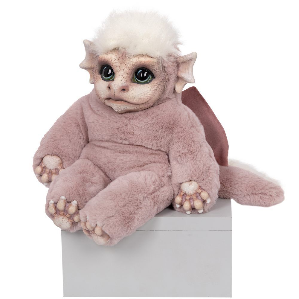 Игрушка мягкая Дракон Бэби Мистик Пудровый