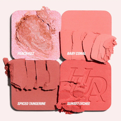 HUDA BEAUTY Blush Filter Blurring Blushlighters Palette - toasty peach