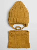 Шапка детская осенняя со снудом